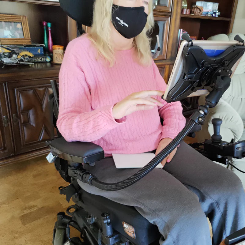 RAM® Universal Wheelchair Base with Quick Release & Swivel Feature - RAP-AAPR-WCT