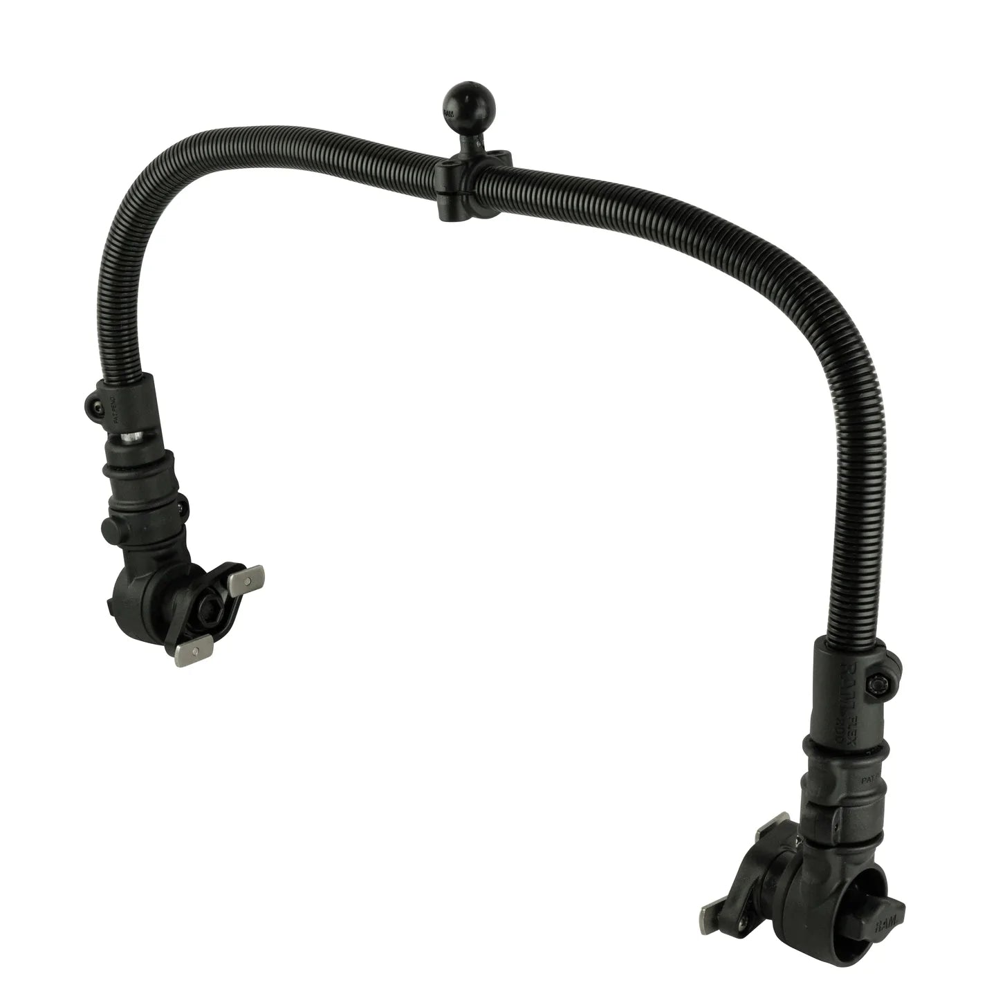 RAM® Rugged Quick Release Wheelchair 2-Point Base with Ball - RAP-AAPR-WCT-2-30BU