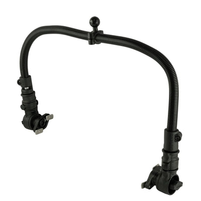 RAM® Rugged Quick Release Wheelchair 2-Point Base with Ball - RAP-AAPR-WCT-2-30BU