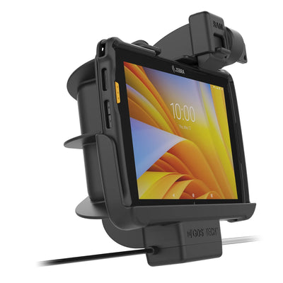 Locking RAM® Tough-Dock™ Power + Data for Zebra ET4x 8" Tablet - RAM-HOL-ZE20PDKLU
