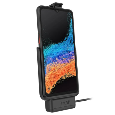 RAM® EZ-Roll'r™ Powered Dock for Samsung XCover6 Pro Without Case - RAM-HOL-SAM84PU
