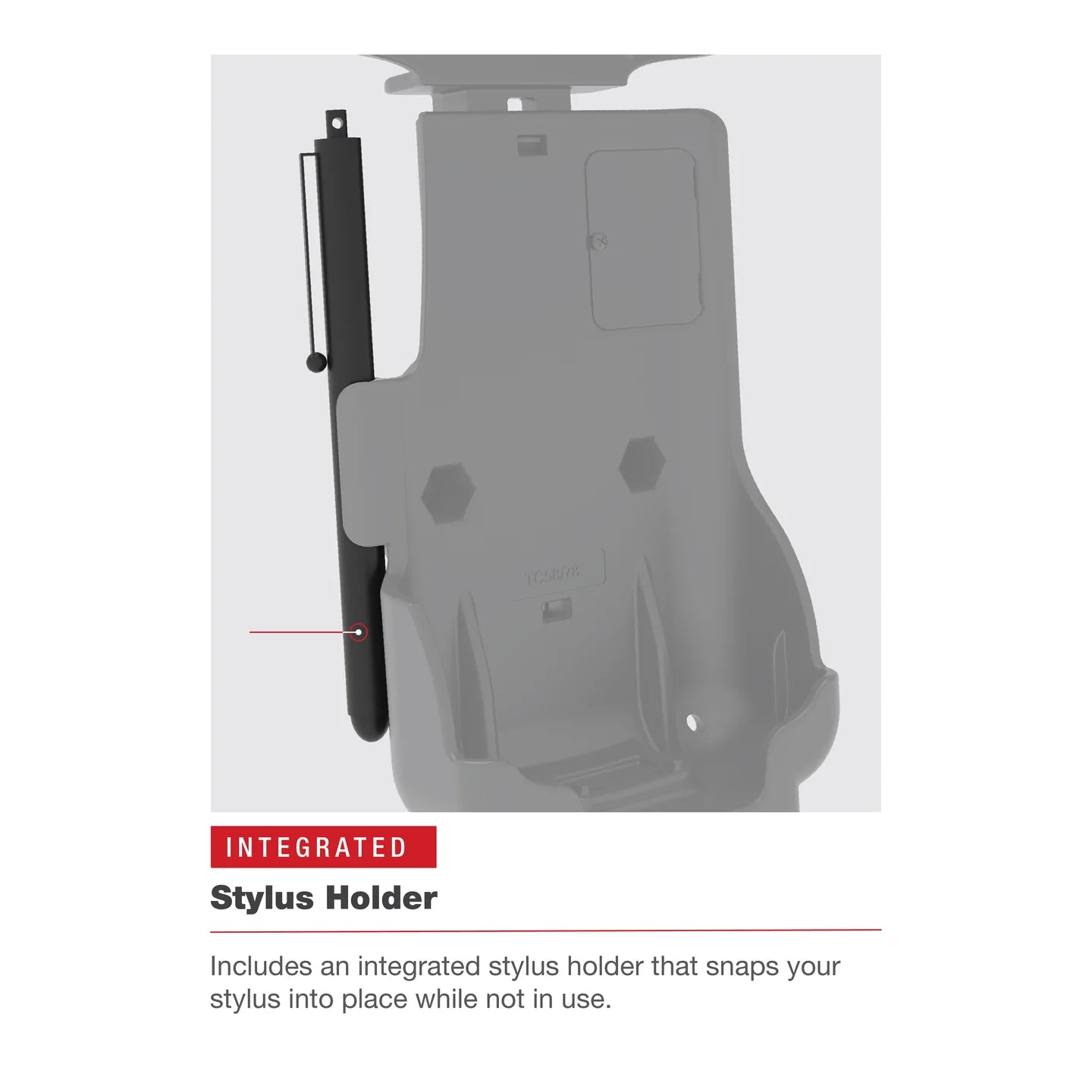 RAM® Key-Locking Form-Fit Holder for Zebra TC73 & TC78 - RAM-HOL-ZE17L-NP-1U