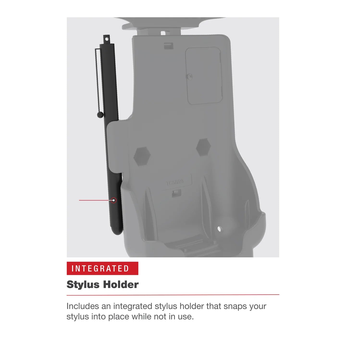 RAM® Form-Fit Holder for Zebra TC73 & TC78 - RAM-HOL-ZE17-NP-1U