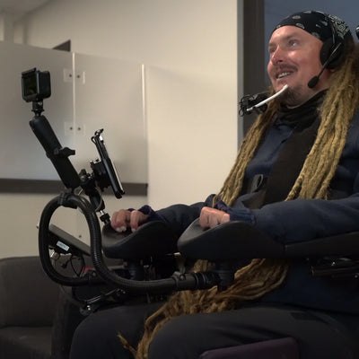 RAM® Rugged Quick Release Wheelchair 2-Point Base with Ball - RAP-AAPR-WCT-2-30BU