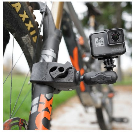 RAM Short Double Socket Arm for B Size 1" Balls - RAM-B-201U-A