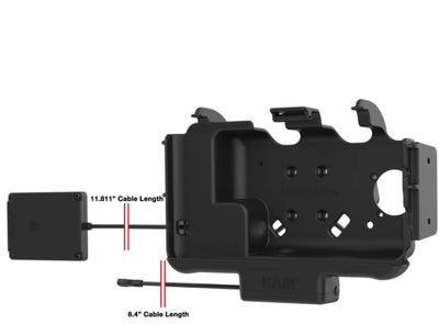 RAM® Powered Dock for Tab Active5 & 3 with NFC Repeater Accessory - RAM-HOL-SAM60P-NFCU