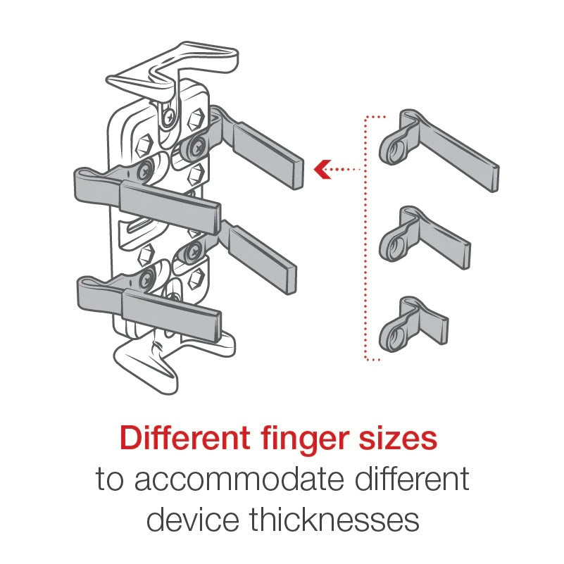 RAM® Finger-Grip™ Universal Holder with Body Mount - RAP-UN4-BM-A1