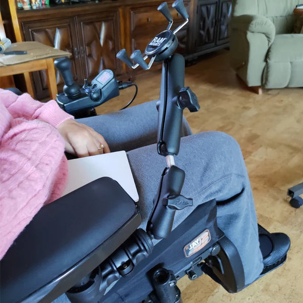 RAM® Quick Release Socket Arm Extension for Wheelchair Armrests RAPB